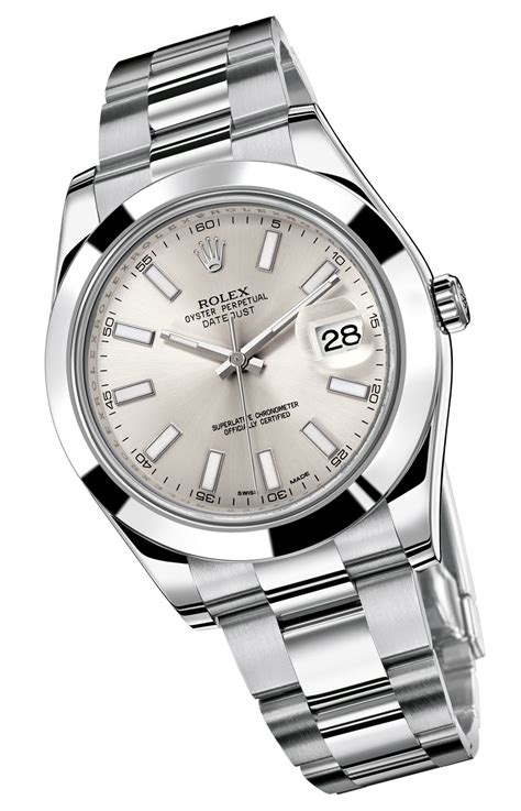 rolex datejust 2 silver face